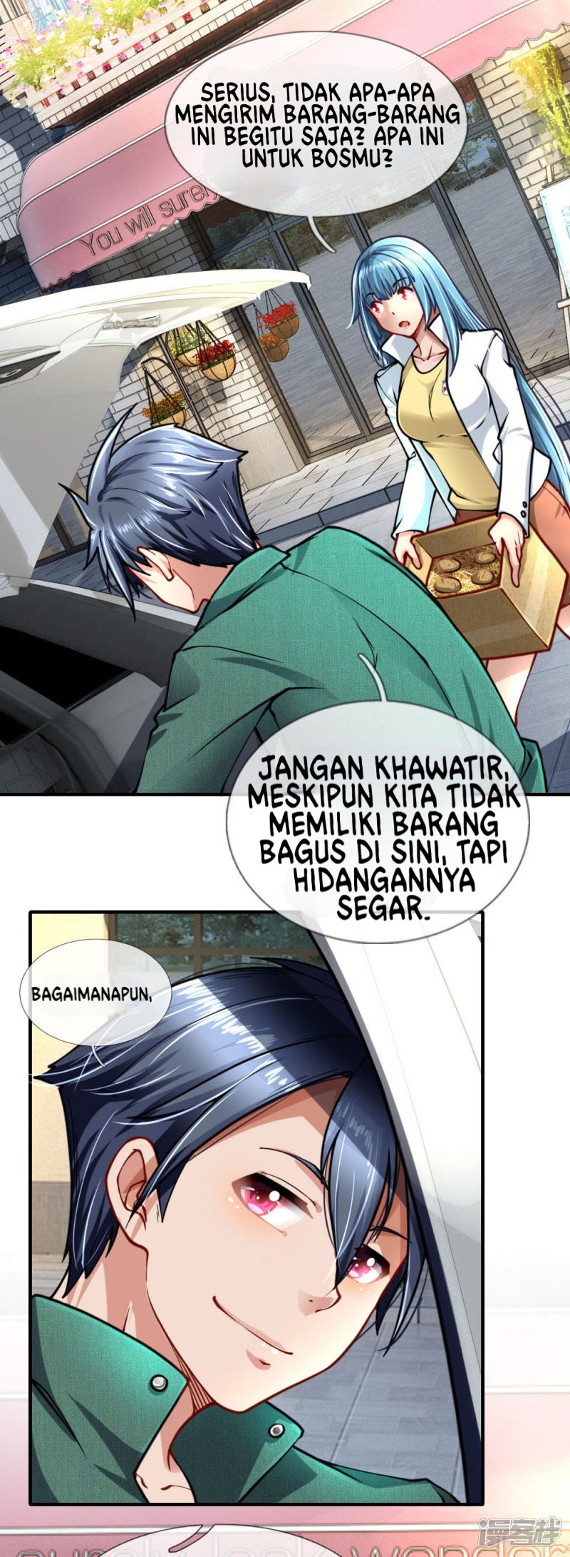 Halaman 10 dari Doomsday Girlfriend: My Backyard Leads to Doomsday Chapter 68