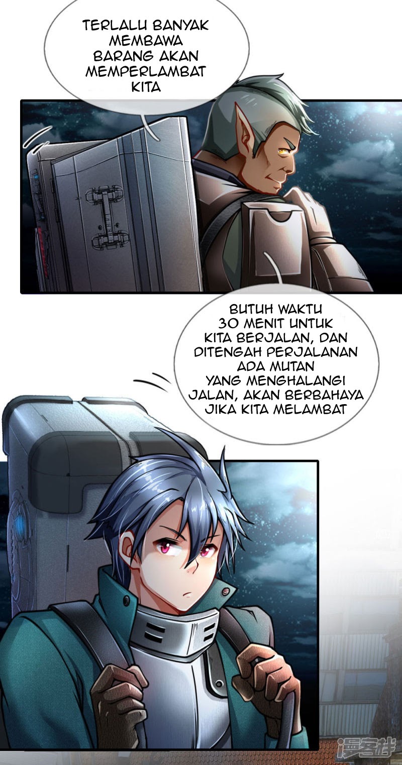 Halaman 16 dari Doomsday Girlfriend: My Backyard Leads to Doomsday Chapter 71