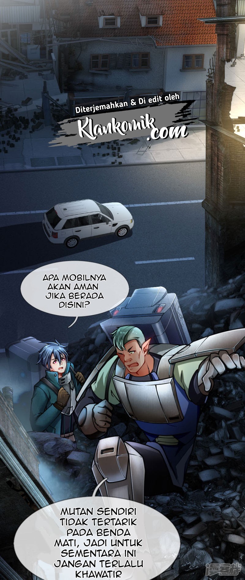 Halaman 17 dari Doomsday Girlfriend: My Backyard Leads to Doomsday Chapter 71