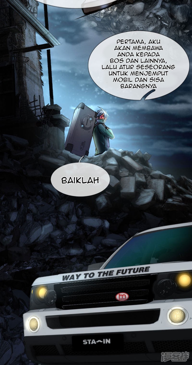 Halaman 18 dari Doomsday Girlfriend: My Backyard Leads to Doomsday Chapter 71