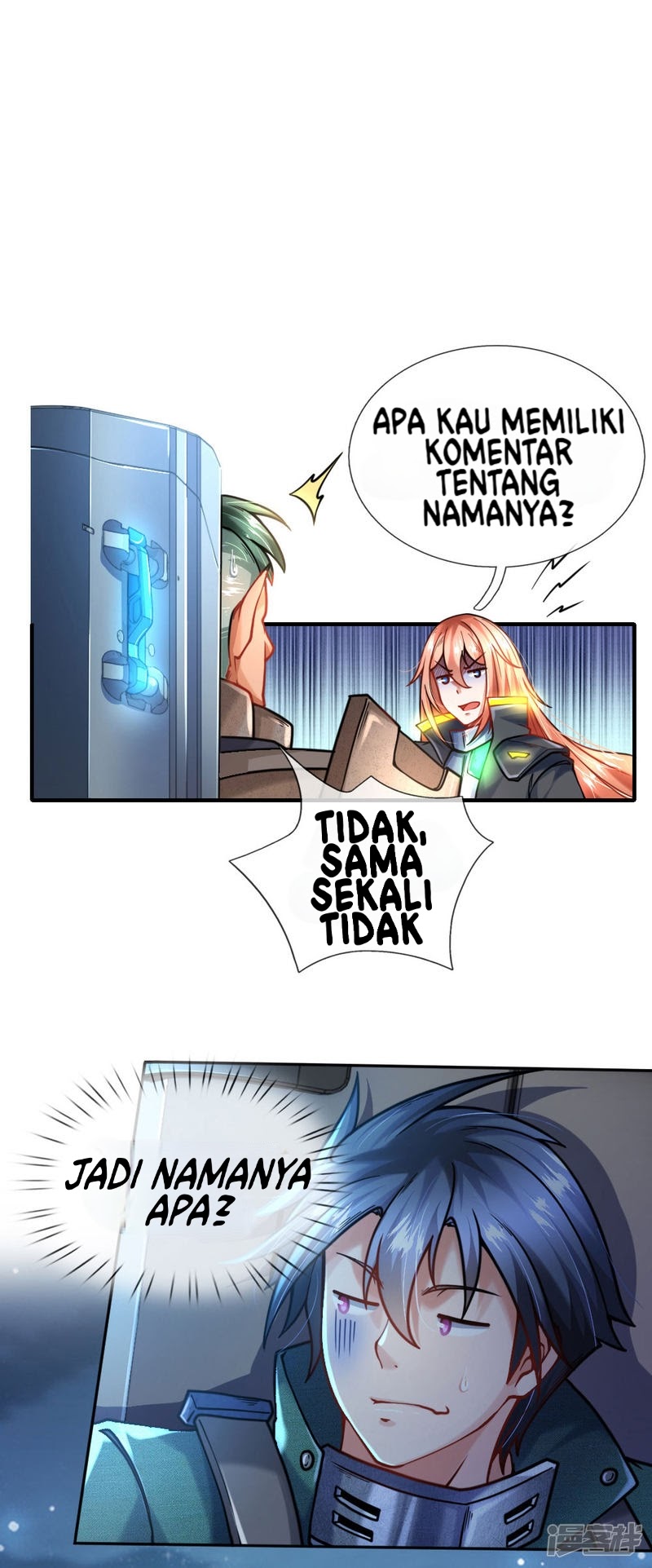 Halaman 19 dari Doomsday Girlfriend: My Backyard Leads to Doomsday Chapter 73