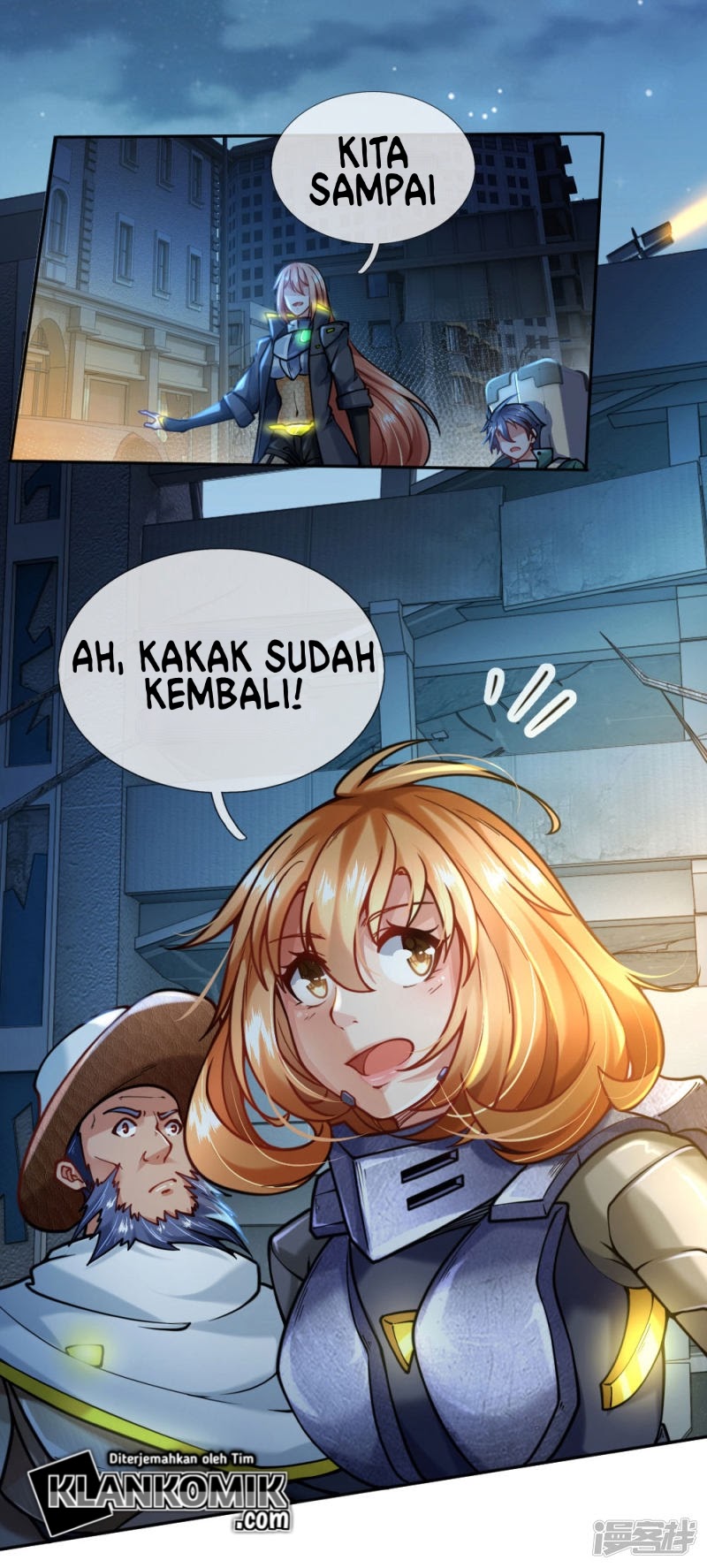 Halaman 20 dari Doomsday Girlfriend: My Backyard Leads to Doomsday Chapter 73