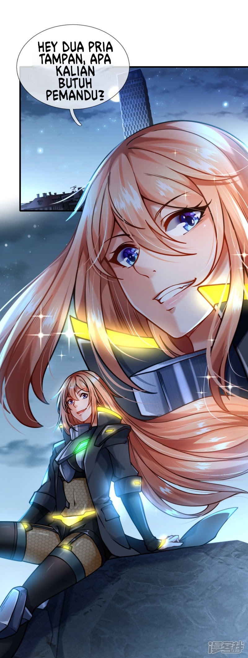 Halaman 3 dari Doomsday Girlfriend: My Backyard Leads to Doomsday Chapter 73