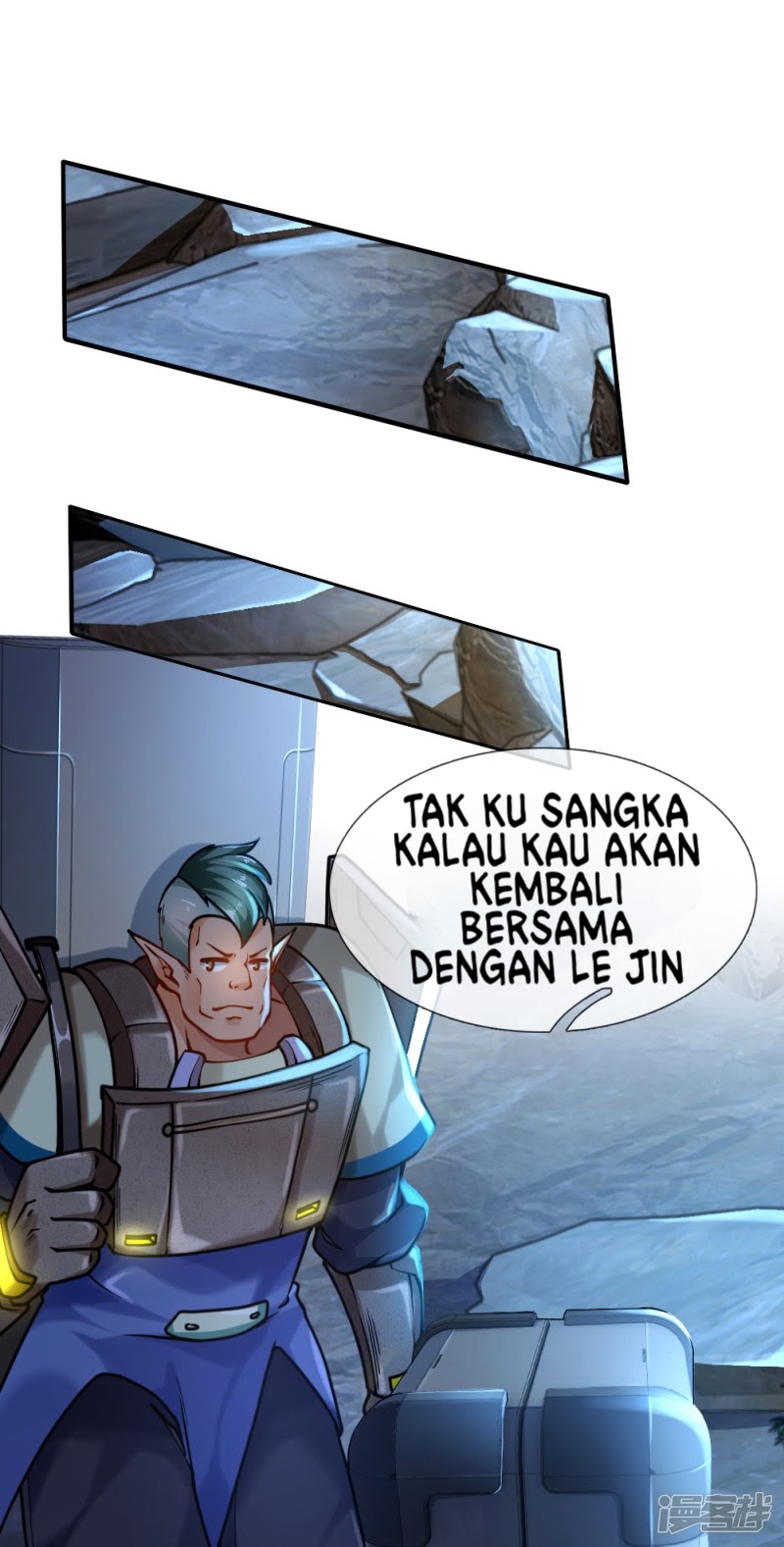 Halaman 5 dari Doomsday Girlfriend: My Backyard Leads to Doomsday Chapter 73