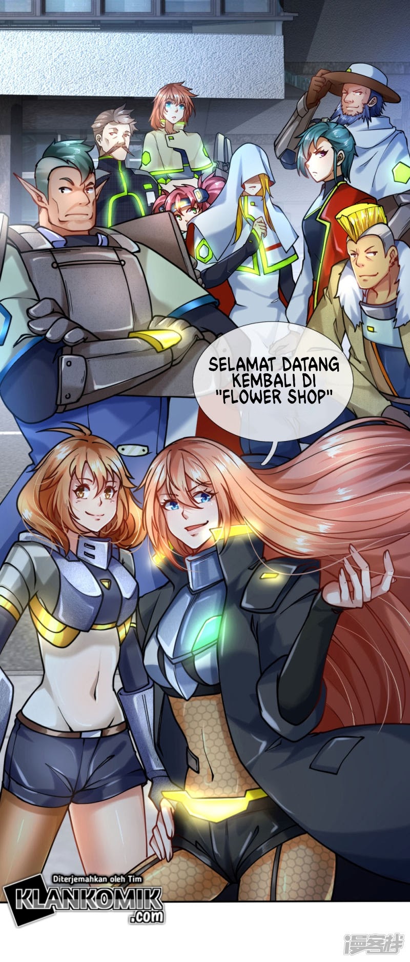 Halaman 10 dari Doomsday Girlfriend: My Backyard Leads to Doomsday Chapter 74