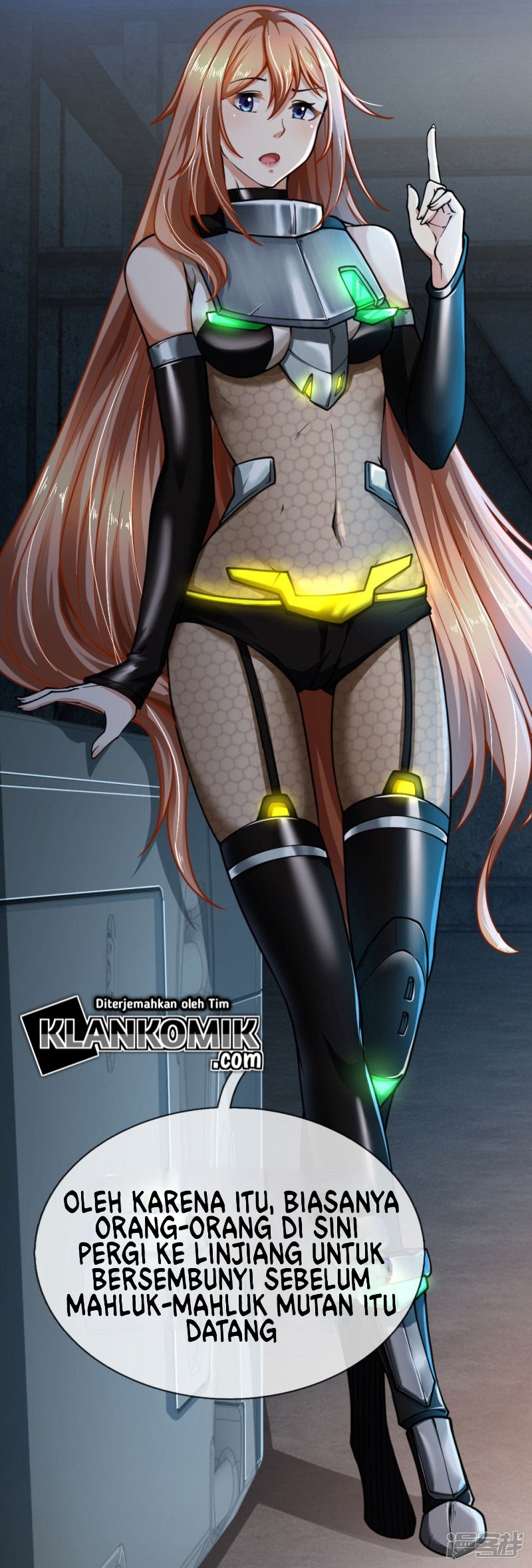 Halaman 11 dari Doomsday Girlfriend: My Backyard Leads to Doomsday Chapter 75