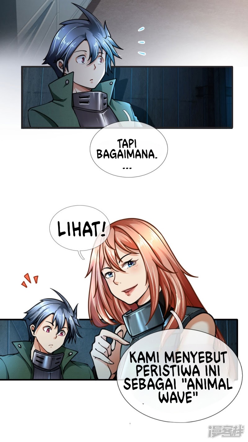 Halaman 12 dari Doomsday Girlfriend: My Backyard Leads to Doomsday Chapter 75