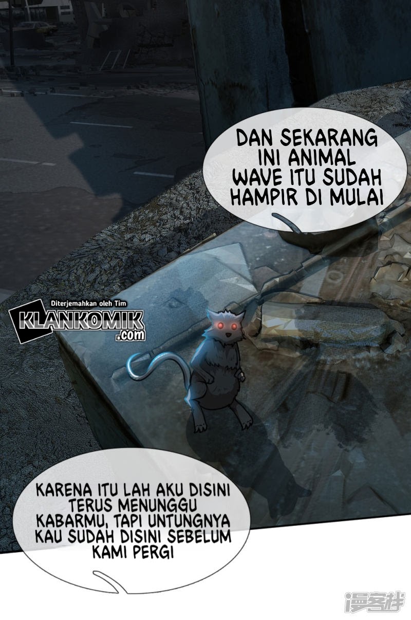 Halaman 14 dari Doomsday Girlfriend: My Backyard Leads to Doomsday Chapter 75