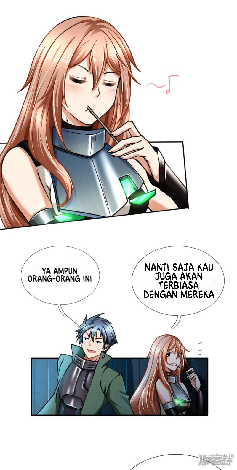 Halaman 6 dari Doomsday Girlfriend: My Backyard Leads to Doomsday Chapter 75