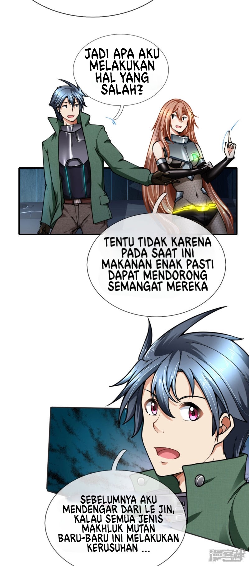 Halaman 8 dari Doomsday Girlfriend: My Backyard Leads to Doomsday Chapter 75