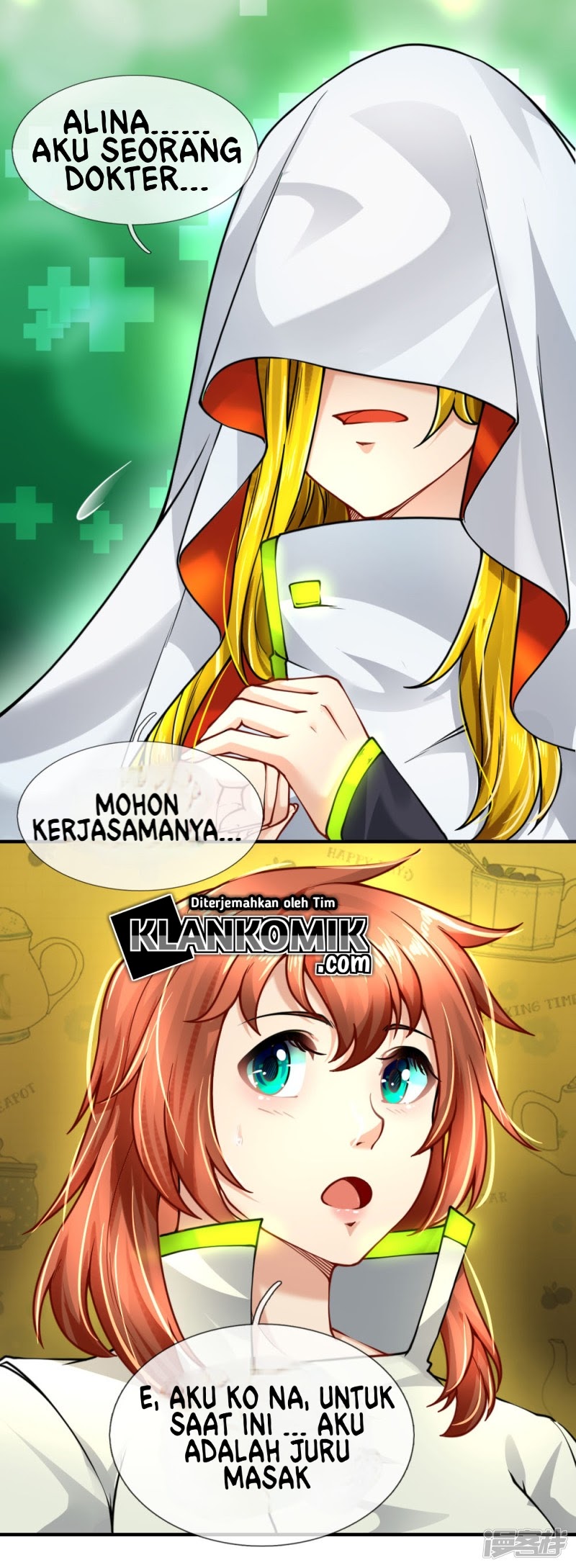 Halaman 12 dari Doomsday Girlfriend: My Backyard Leads to Doomsday Chapter 77