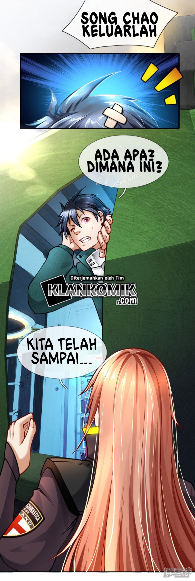Halaman 17 dari Doomsday Girlfriend: My Backyard Leads to Doomsday Chapter 77