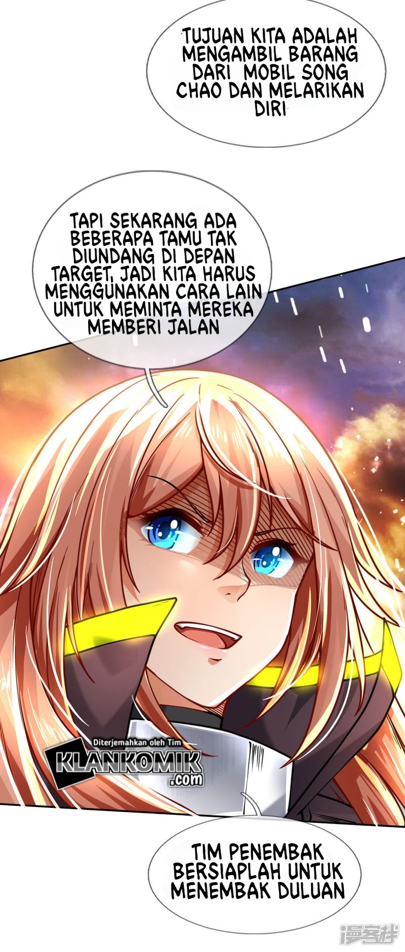 Halaman 23 dari Doomsday Girlfriend: My Backyard Leads to Doomsday Chapter 77