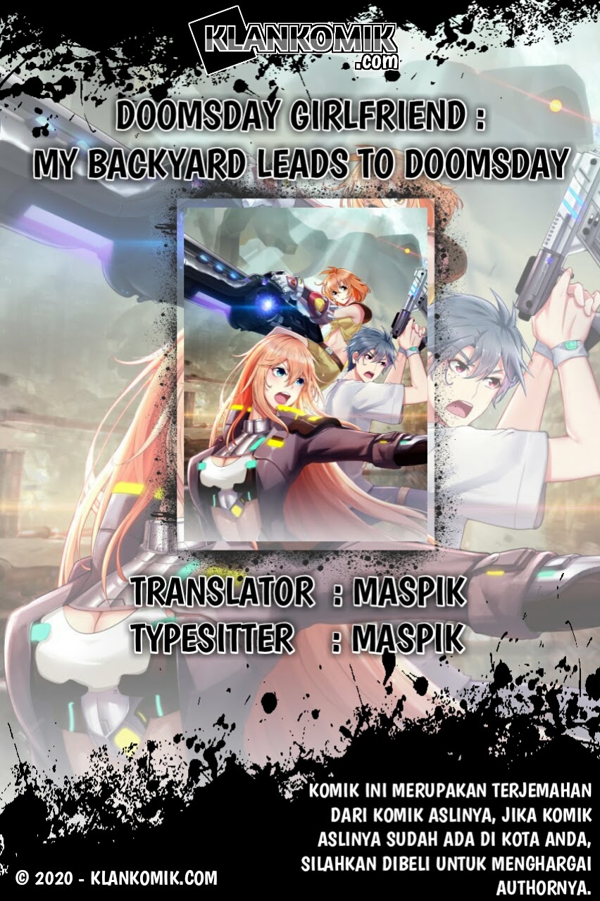 Halaman 1 dari Doomsday Girlfriend: My Backyard Leads to Doomsday Chapter 80