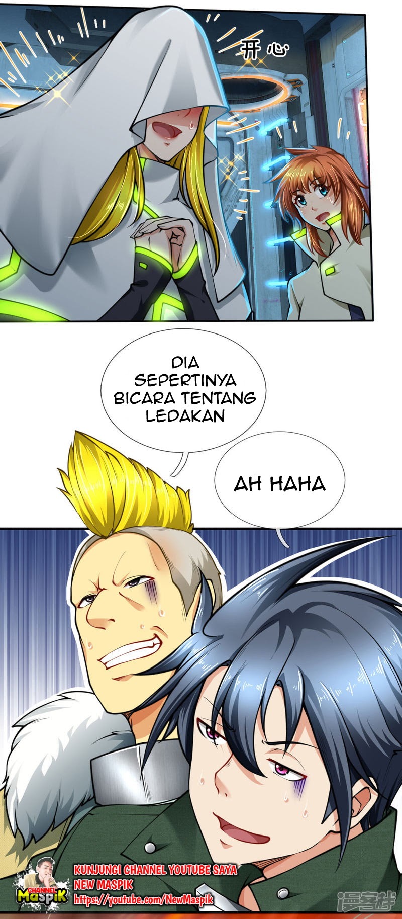 Halaman 16 dari Doomsday Girlfriend: My Backyard Leads to Doomsday Chapter 80