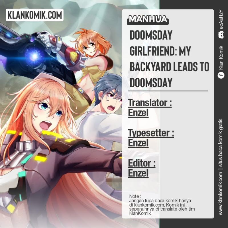 Halaman 1 dari Doomsday Girlfriend: My Backyard Leads to Doomsday Chapter 84