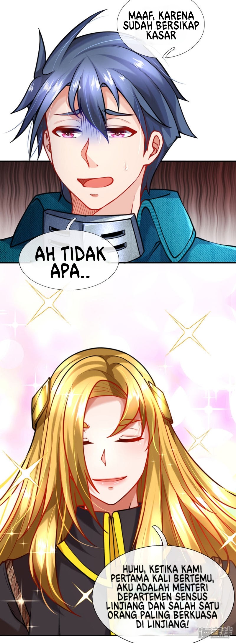 Halaman 3 dari Doomsday Girlfriend: My Backyard Leads to Doomsday Chapter 84