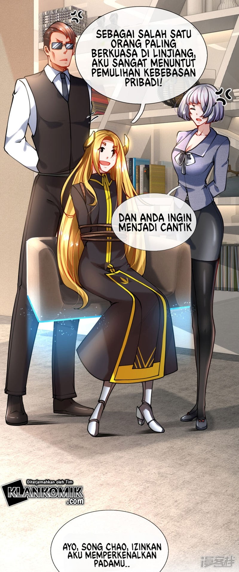 Halaman 5 dari Doomsday Girlfriend: My Backyard Leads to Doomsday Chapter 84