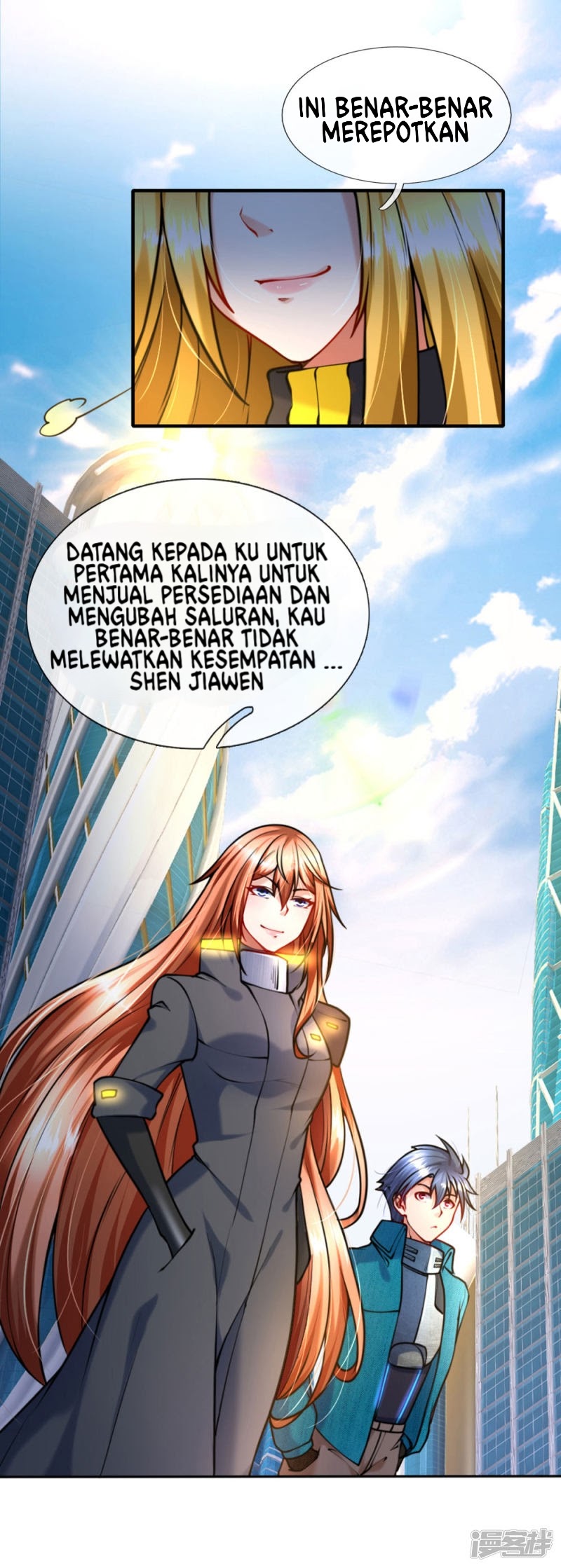 Halaman 10 dari Doomsday Girlfriend: My Backyard Leads to Doomsday Chapter 85