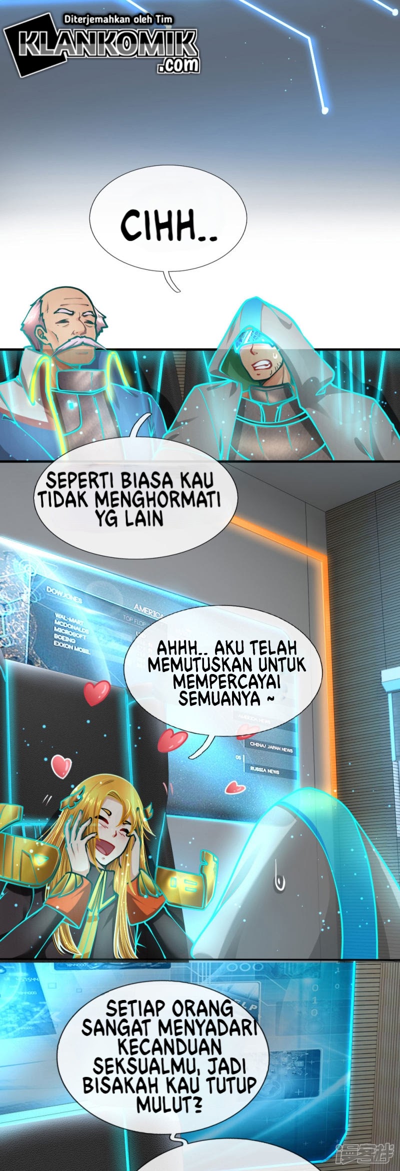 Halaman 16 dari Doomsday Girlfriend: My Backyard Leads to Doomsday Chapter 85
