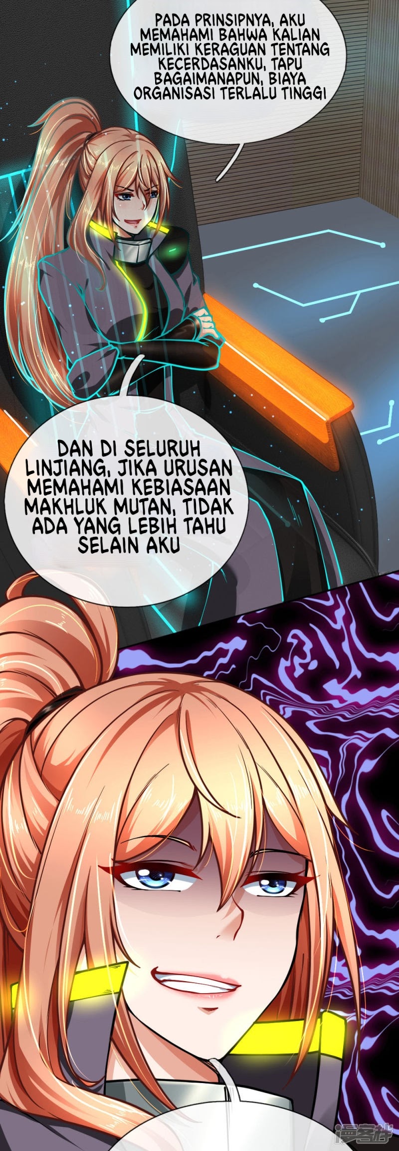 Halaman 17 dari Doomsday Girlfriend: My Backyard Leads to Doomsday Chapter 85