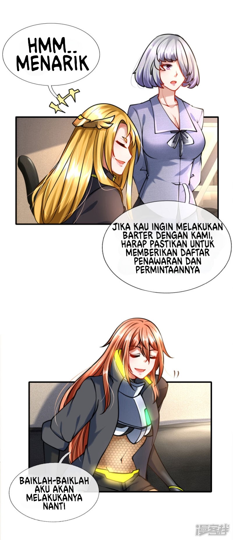 Halaman 4 dari Doomsday Girlfriend: My Backyard Leads to Doomsday Chapter 85