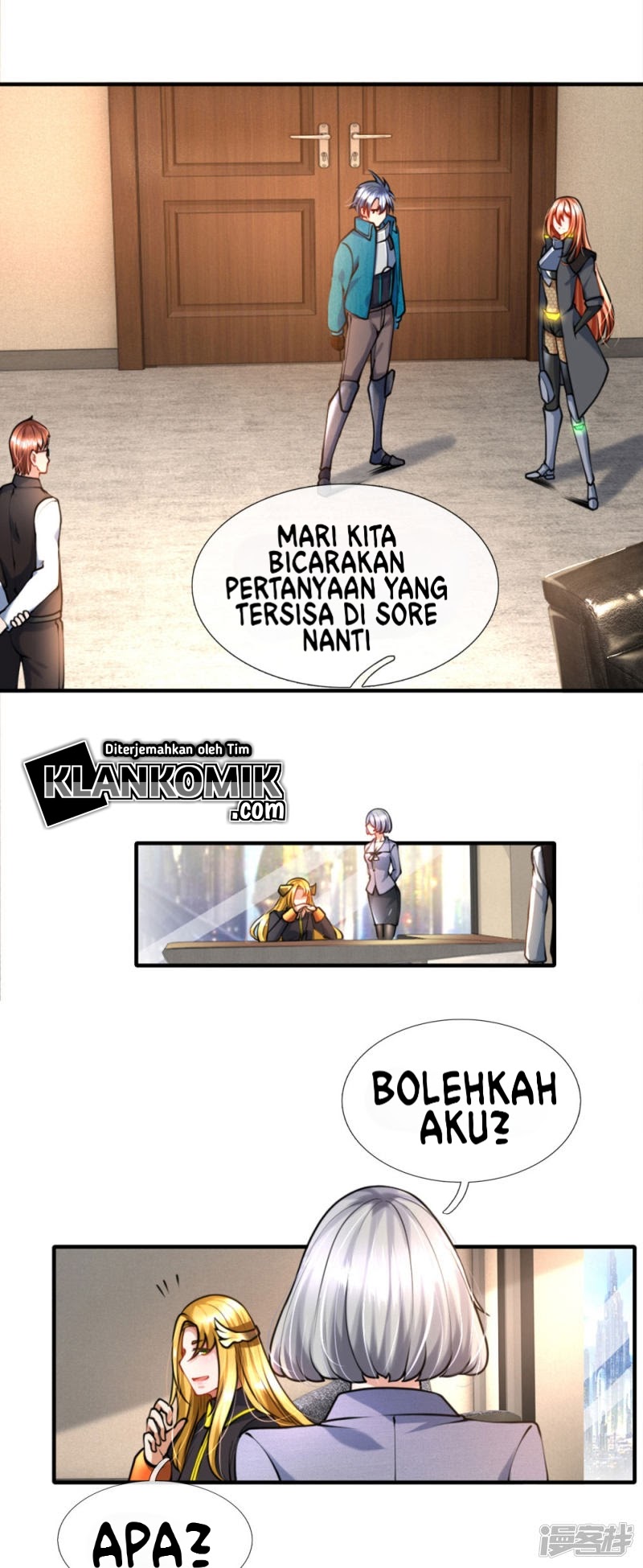 Halaman 5 dari Doomsday Girlfriend: My Backyard Leads to Doomsday Chapter 85