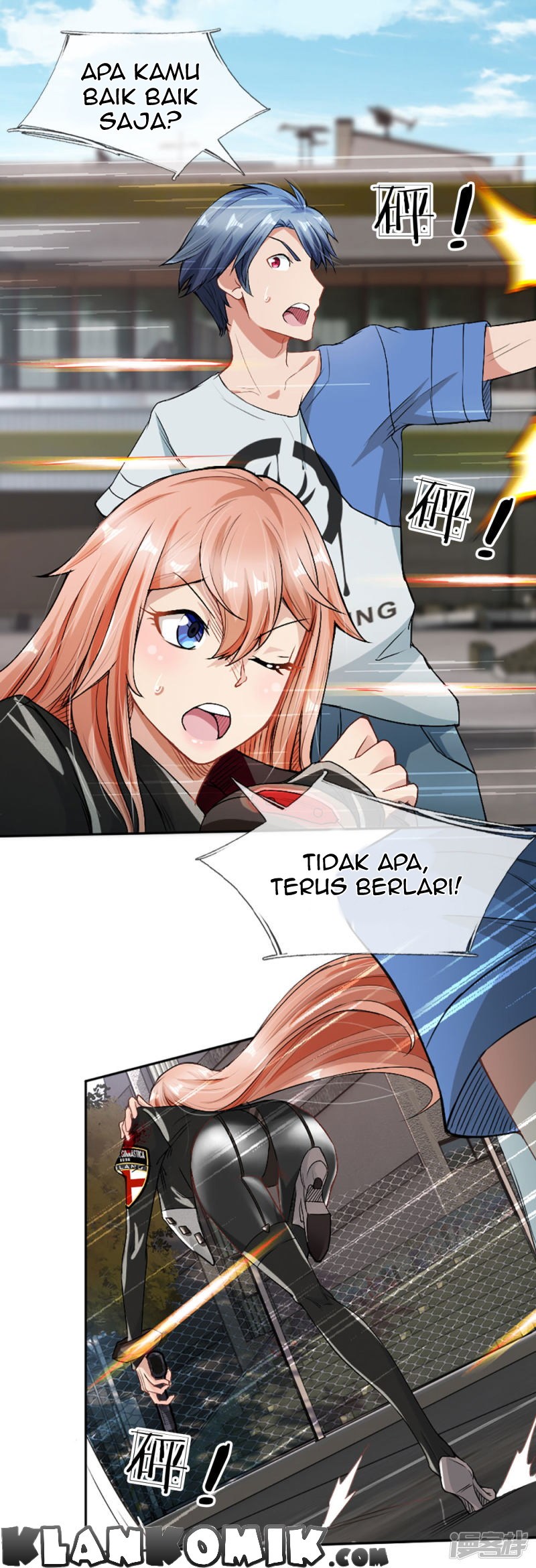 Halaman 15 dari Doomsday Girlfriend: My Backyard Leads to Doomsday Chapter 9