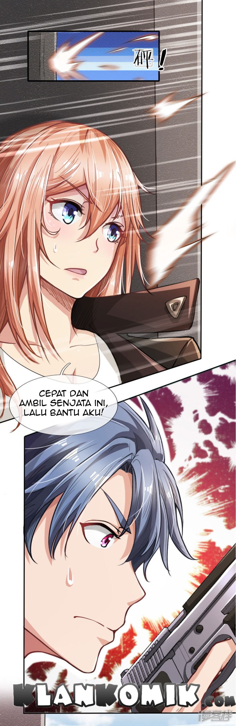 Halaman 2 dari Doomsday Girlfriend: My Backyard Leads to Doomsday Chapter 9