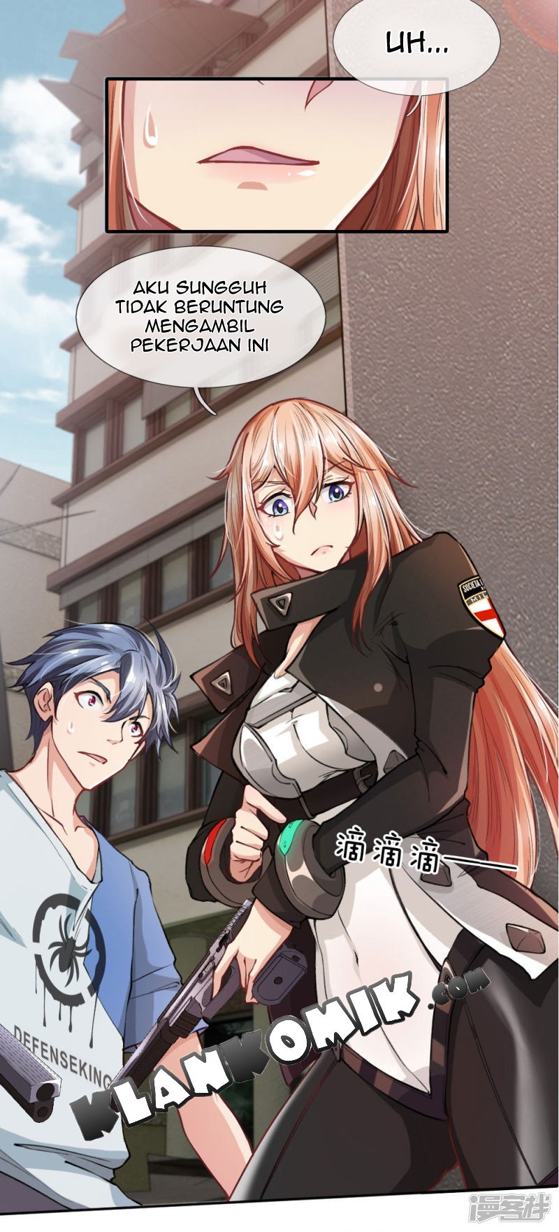 Halaman 4 dari Doomsday Girlfriend: My Backyard Leads to Doomsday Chapter 9