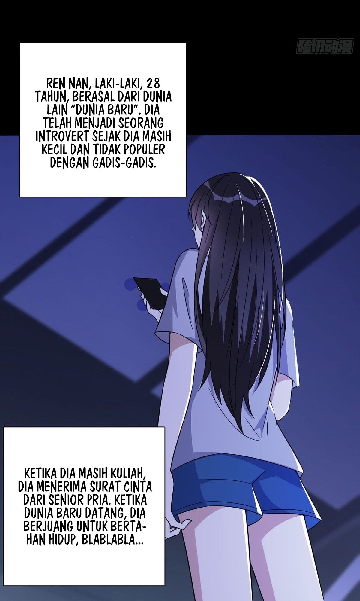 Halaman 47 dari Doomsday Wonderland Chapter 3