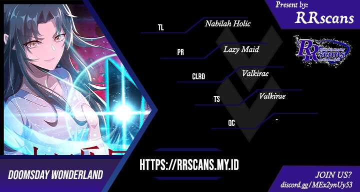 Halaman 1 dari Doomsday Wonderland Chapter 7