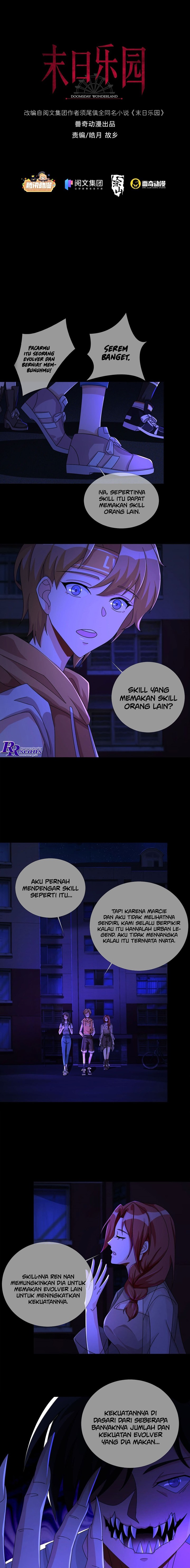 Halaman 3 dari Doomsday Wonderland Chapter 9