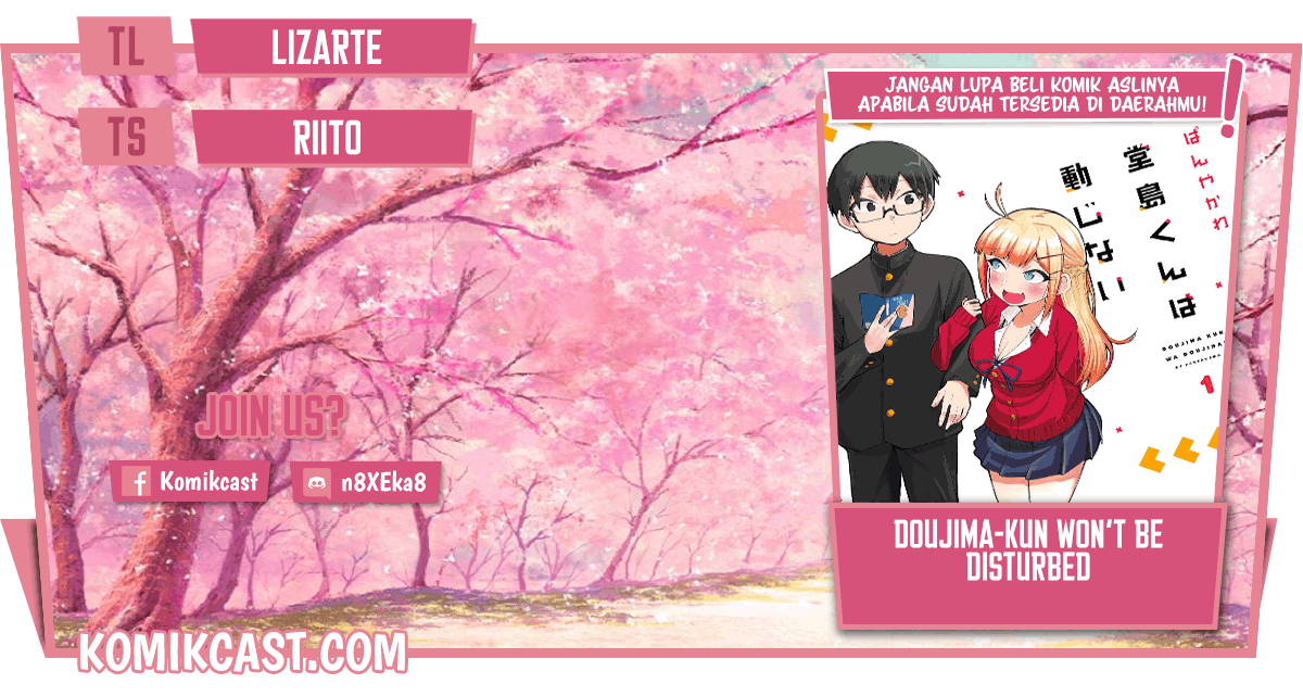Halaman 1 dari Doujima-kun wa Doujinai Chapter 20