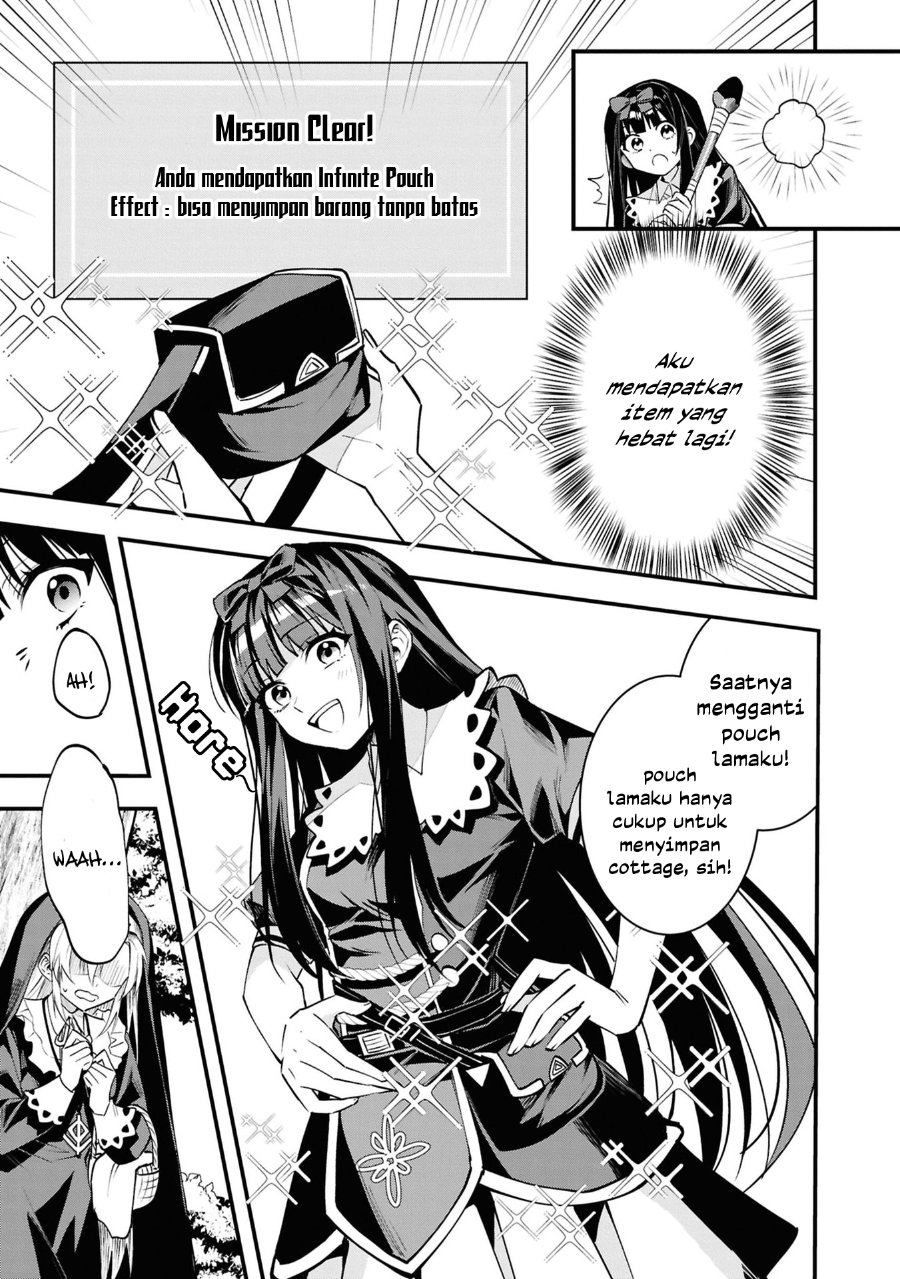 Doumo, Butsuyoku no Seijo desu ~Musou Skill -Clear Houshuu- de Seidai ni Kanchigai Saremashita~ chapter 5 halaman 12