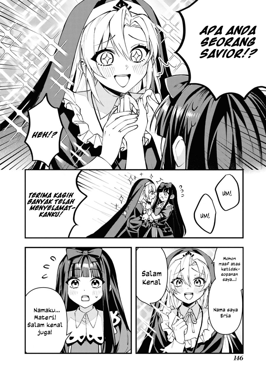 Doumo, Butsuyoku no Seijo desu ~Musou Skill -Clear Houshuu- de Seidai ni Kanchigai Saremashita~ chapter 5 halaman 13
