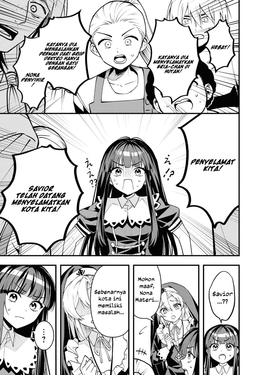 Doumo, Butsuyoku no Seijo desu ~Musou Skill -Clear Houshuu- de Seidai ni Kanchigai Saremashita~ chapter 5 halaman 18