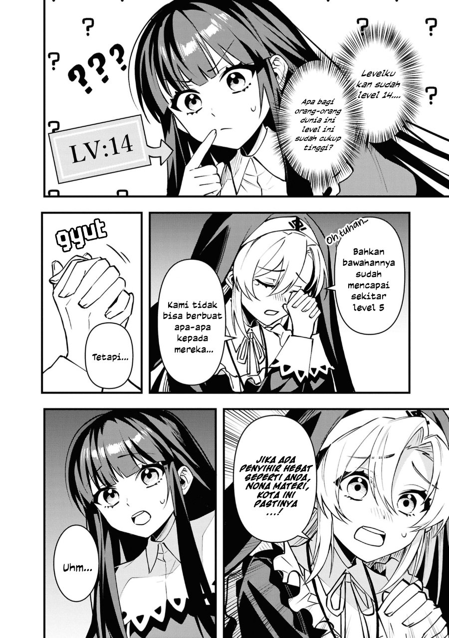 Doumo, Butsuyoku no Seijo desu ~Musou Skill -Clear Houshuu- de Seidai ni Kanchigai Saremashita~ chapter 5 halaman 21
