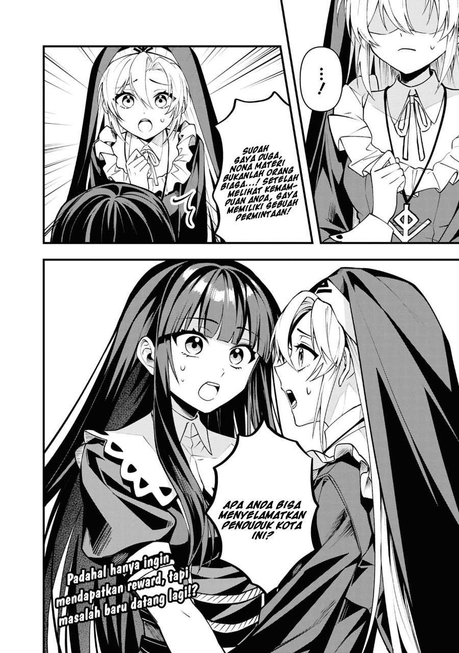 Doumo, Butsuyoku no Seijo desu ~Musou Skill -Clear Houshuu- de Seidai ni Kanchigai Saremashita~ chapter 5 halaman 27