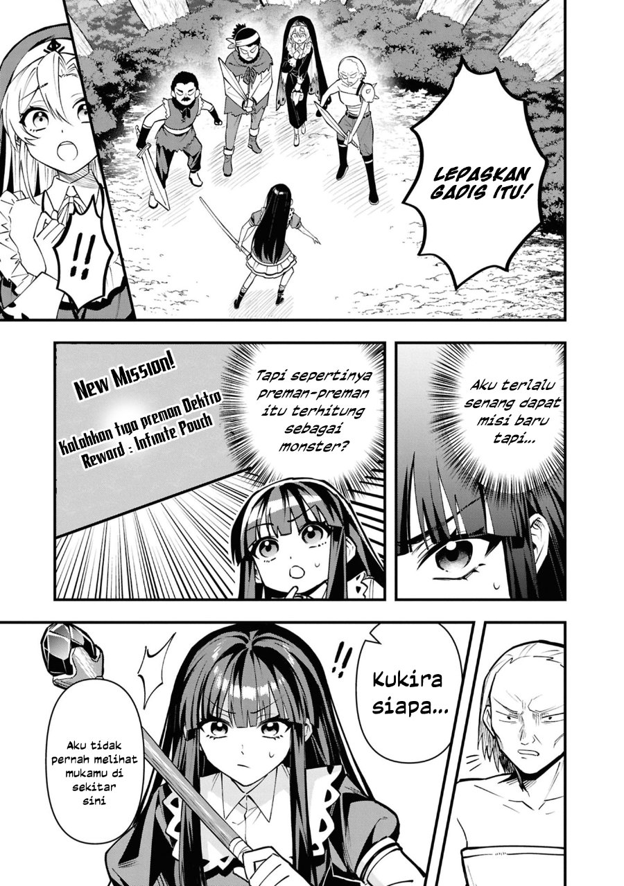 Doumo, Butsuyoku no Seijo desu ~Musou Skill -Clear Houshuu- de Seidai ni Kanchigai Saremashita~ chapter 5 halaman 4