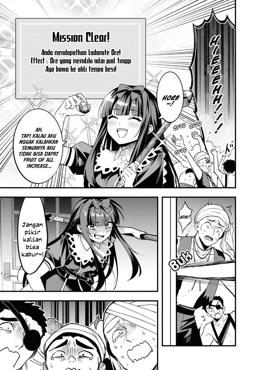 Doumo, Butsuyoku no Seijo desu ~Musou Skill -Clear Houshuu- de Seidai ni Kanchigai Saremashita~ chapter 6 halaman 19