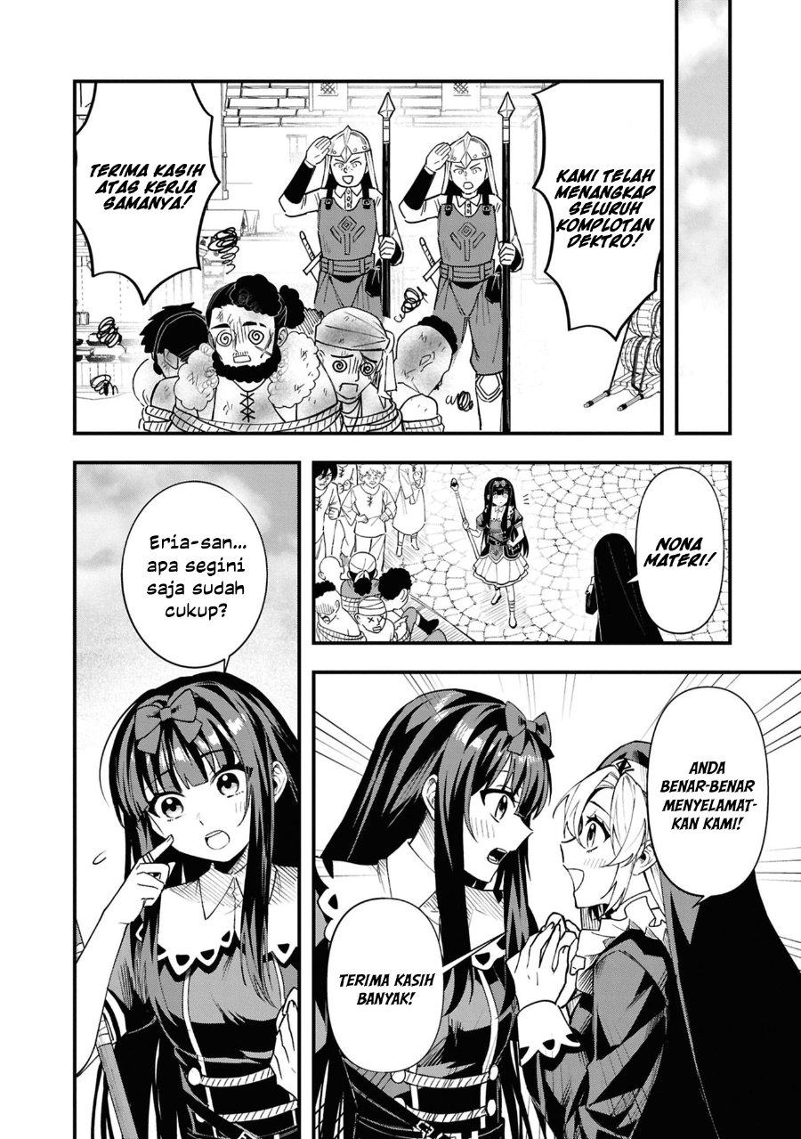 Doumo, Butsuyoku no Seijo desu ~Musou Skill -Clear Houshuu- de Seidai ni Kanchigai Saremashita~ chapter 6 halaman 26