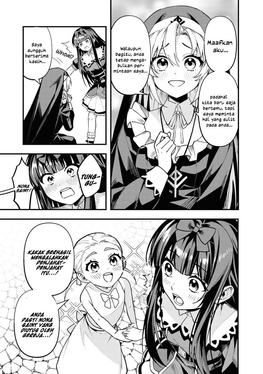 Doumo, Butsuyoku no Seijo desu ~Musou Skill -Clear Houshuu- de Seidai ni Kanchigai Saremashita~ chapter 6 halaman 27