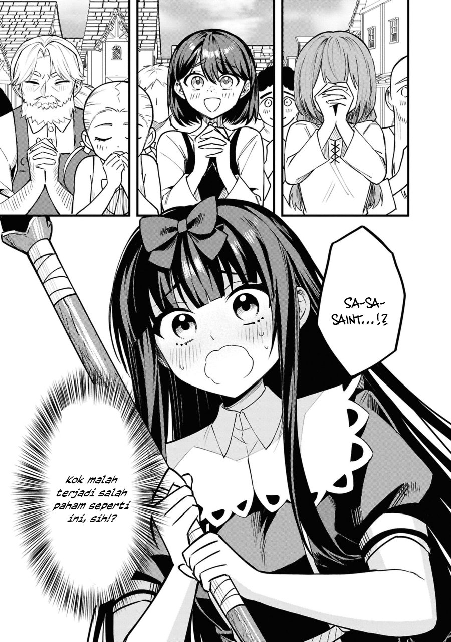 Doumo, Butsuyoku no Seijo desu ~Musou Skill -Clear Houshuu- de Seidai ni Kanchigai Saremashita~ chapter 6 halaman 29
