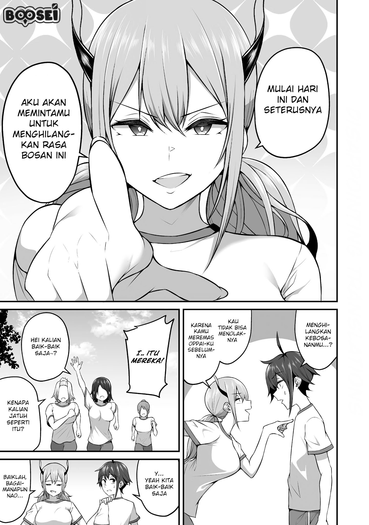 Halaman 24 dari Douyara Boku no Hanayome wa Onna Kishidan na you de. Chapter 4