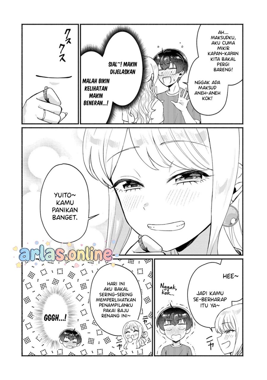 Douyara Ore wa Imadoki Gal na Toshiue Osananajimi kara Gekiomo Kanjou wo Mukerareteiru Rashii chapter 16 halaman 11