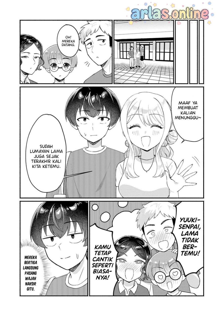 Douyara Ore wa Imadoki Gal na Toshiue Osananajimi kara Gekiomo Kanjou wo Mukerareteiru Rashii chapter 16 halaman 12