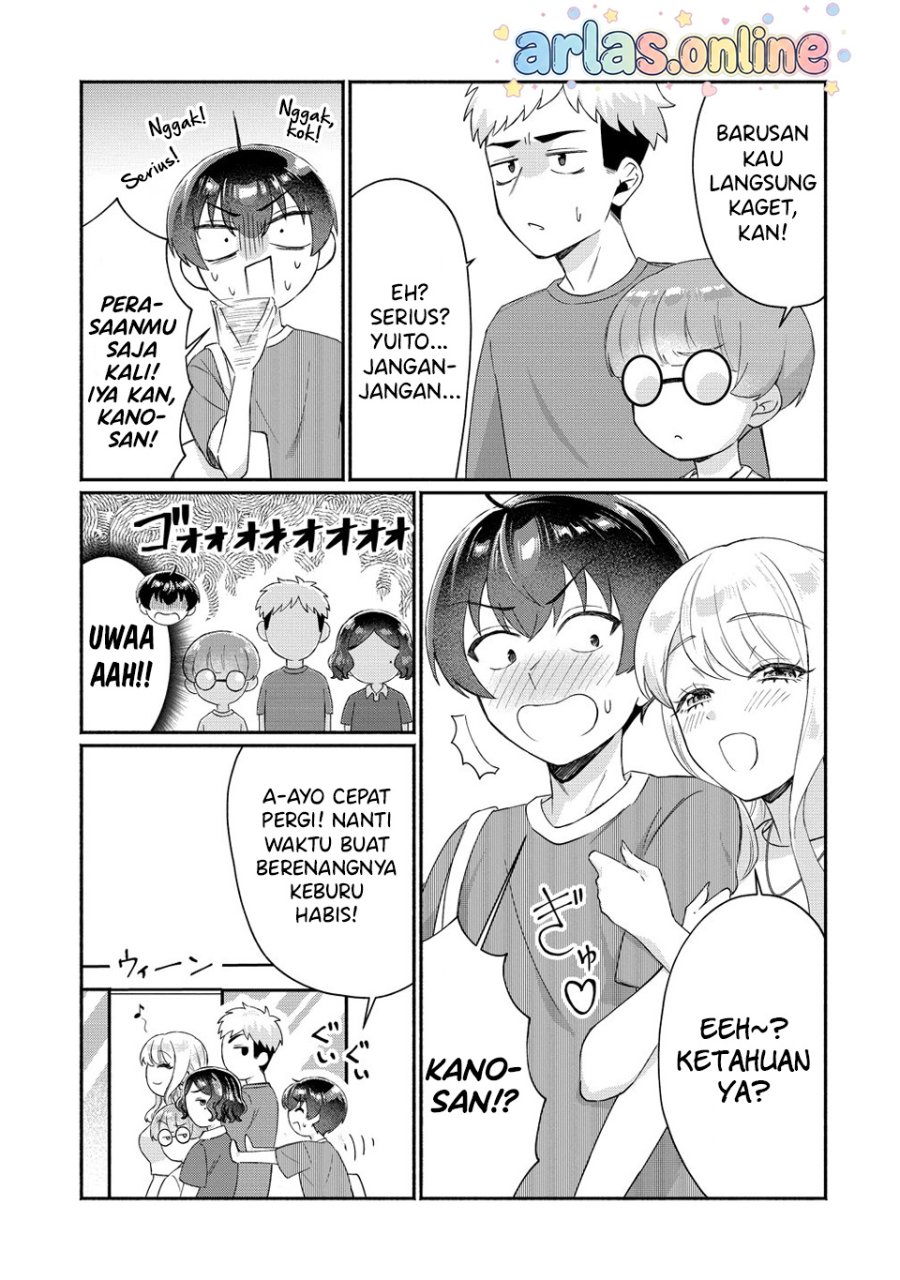 Douyara Ore wa Imadoki Gal na Toshiue Osananajimi kara Gekiomo Kanjou wo Mukerareteiru Rashii chapter 16 halaman 14