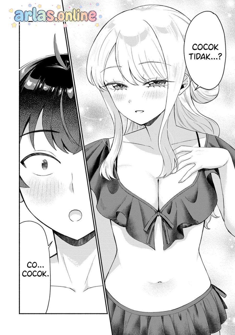 Douyara Ore wa Imadoki Gal na Toshiue Osananajimi kara Gekiomo Kanjou wo Mukerareteiru Rashii chapter 16 halaman 17