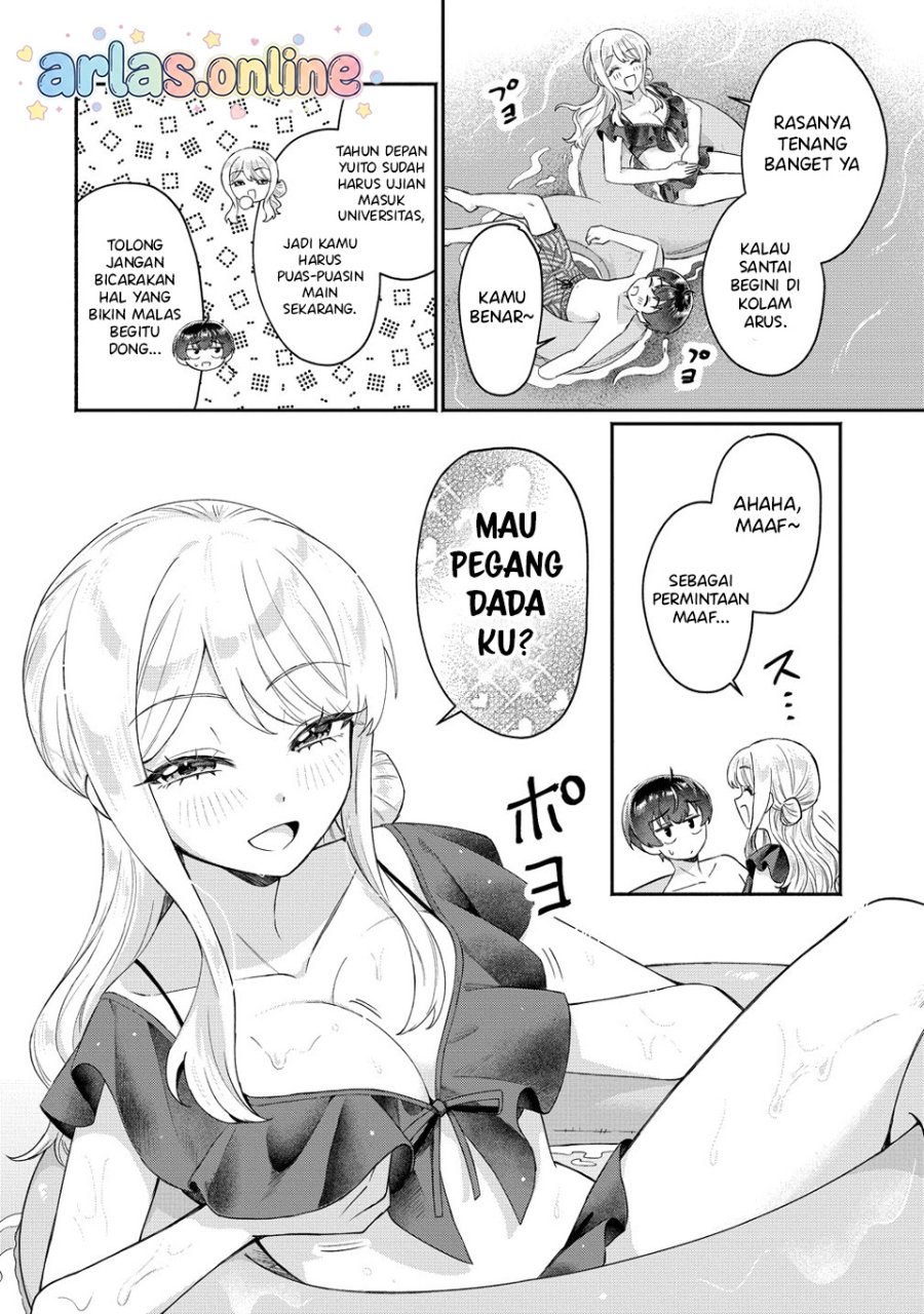 Douyara Ore wa Imadoki Gal na Toshiue Osananajimi kara Gekiomo Kanjou wo Mukerareteiru Rashii chapter 16 halaman 21